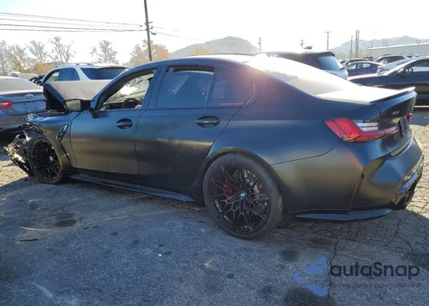 2024 BMW M3 Competition z USA, uszkodzony, nr VIN WBS43AY05RFS14505